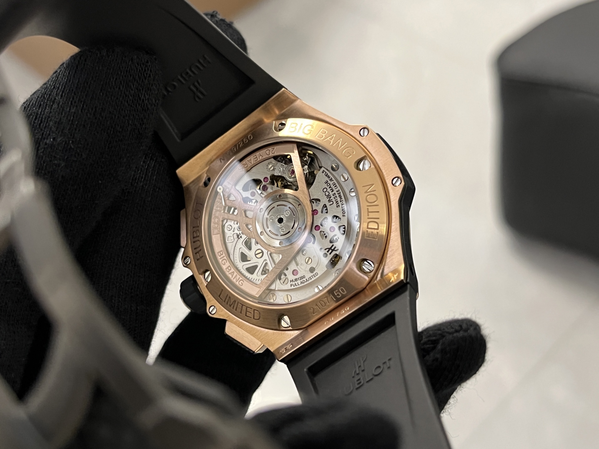 Hublot Big Bang Chronograph 341.PB.131.RX Rose Gold & Black Ceramic Men’s Watch - Image 7