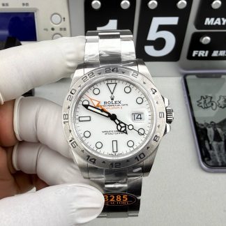 Rolex Explorer II 42mm White Dial Stainless Steel Automatic GMT Watch