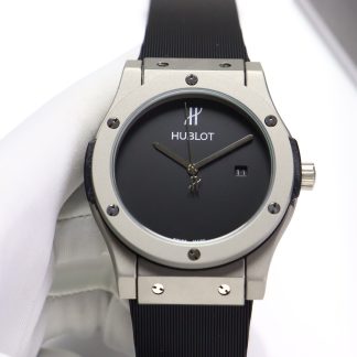 Hublot Classic Fusion Titanium Black Dial Watch