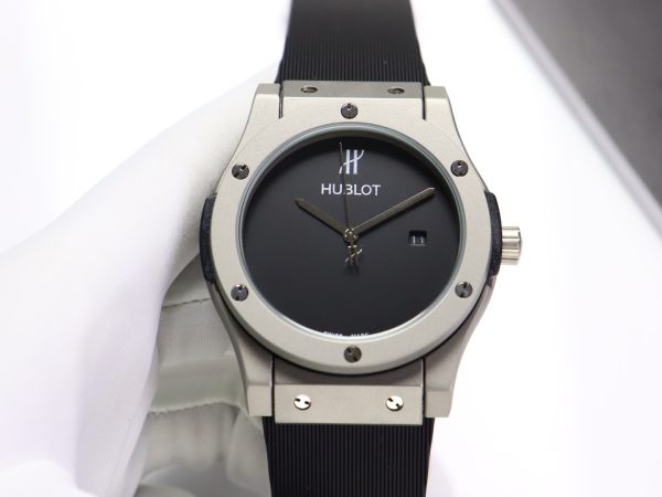 Hublot Classic Fusion Titanium Black Dial Watch