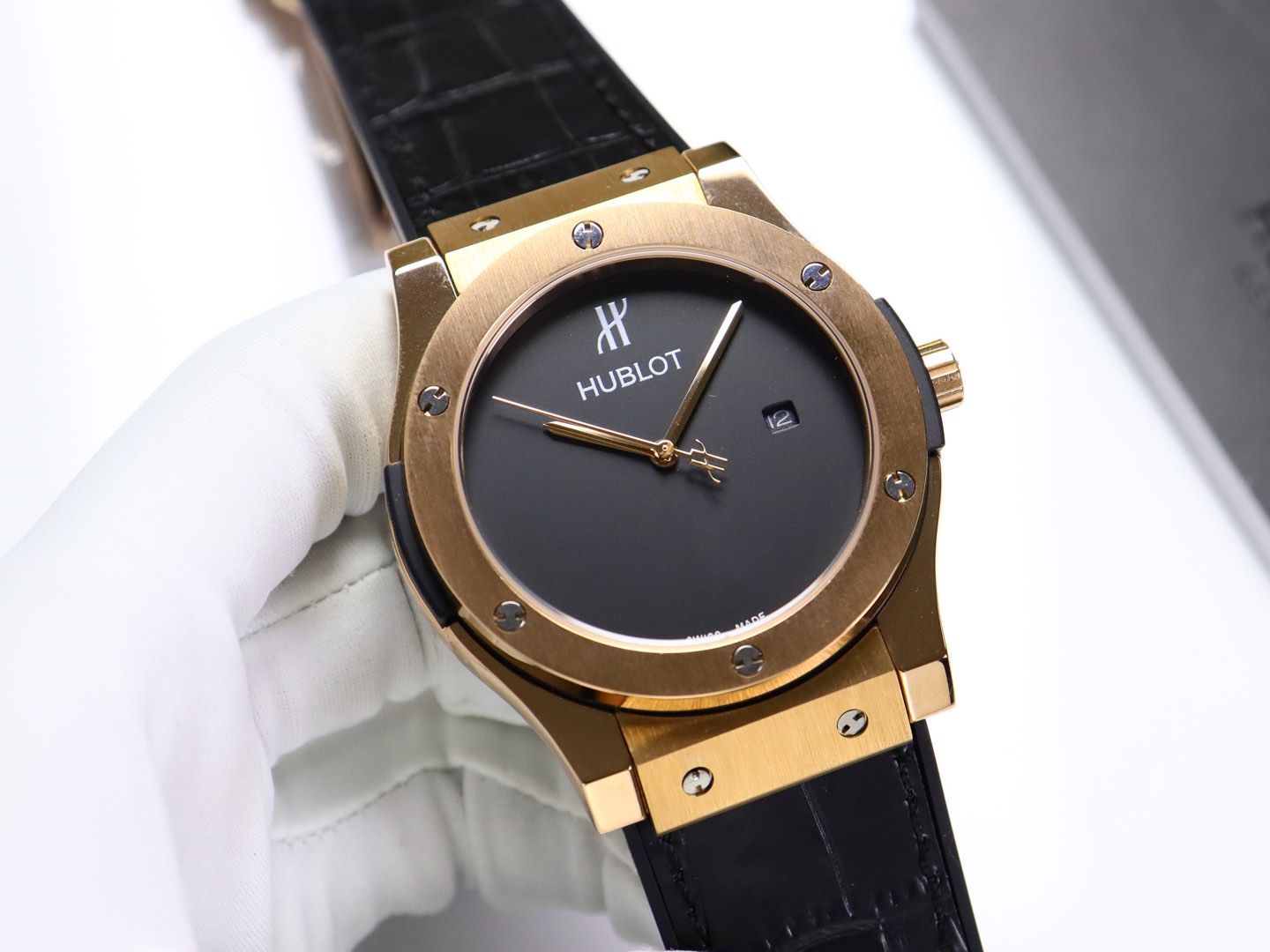 Hublot Classic Fusion Titanium Black Dial Watch - Image 3