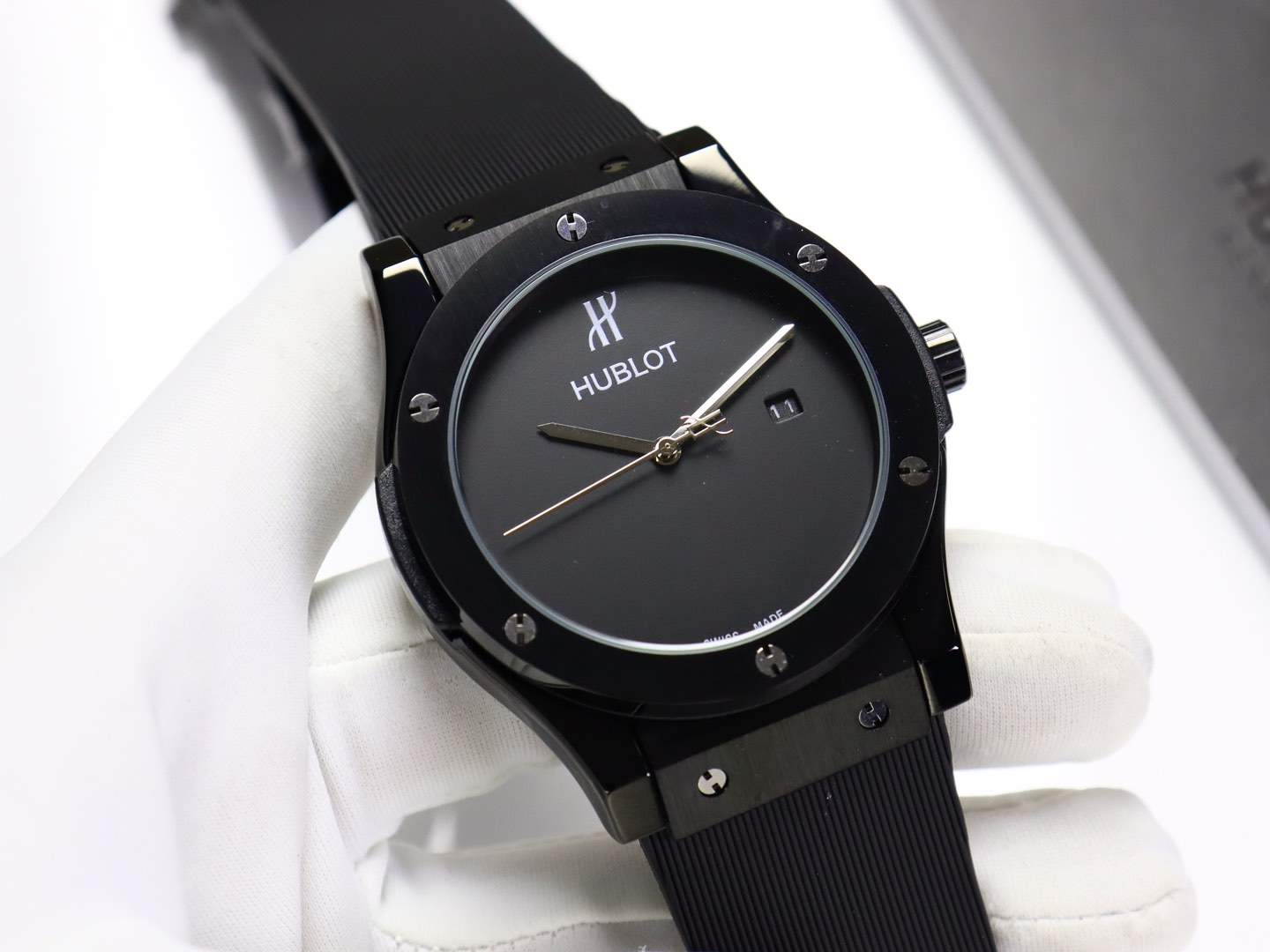 Hublot Classic Fusion Titanium Black Dial Watch - Image 4