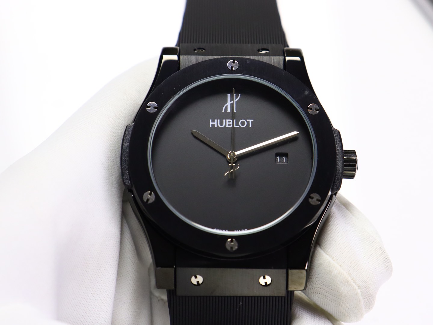 Hublot Classic Fusion Titanium Black Dial Watch - Image 5