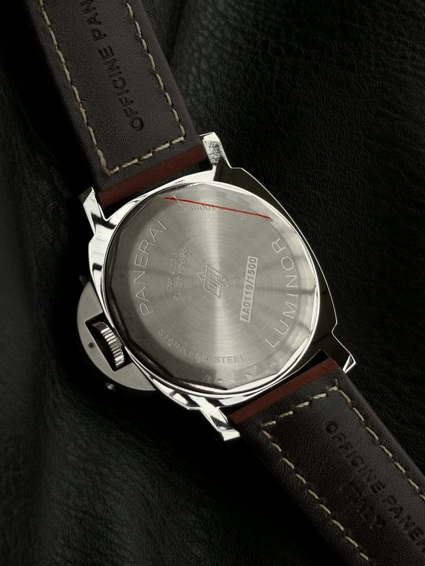 Panerai Luminor PAM01624 Green Dial Manual-Wind Men’s Watch - Image 7