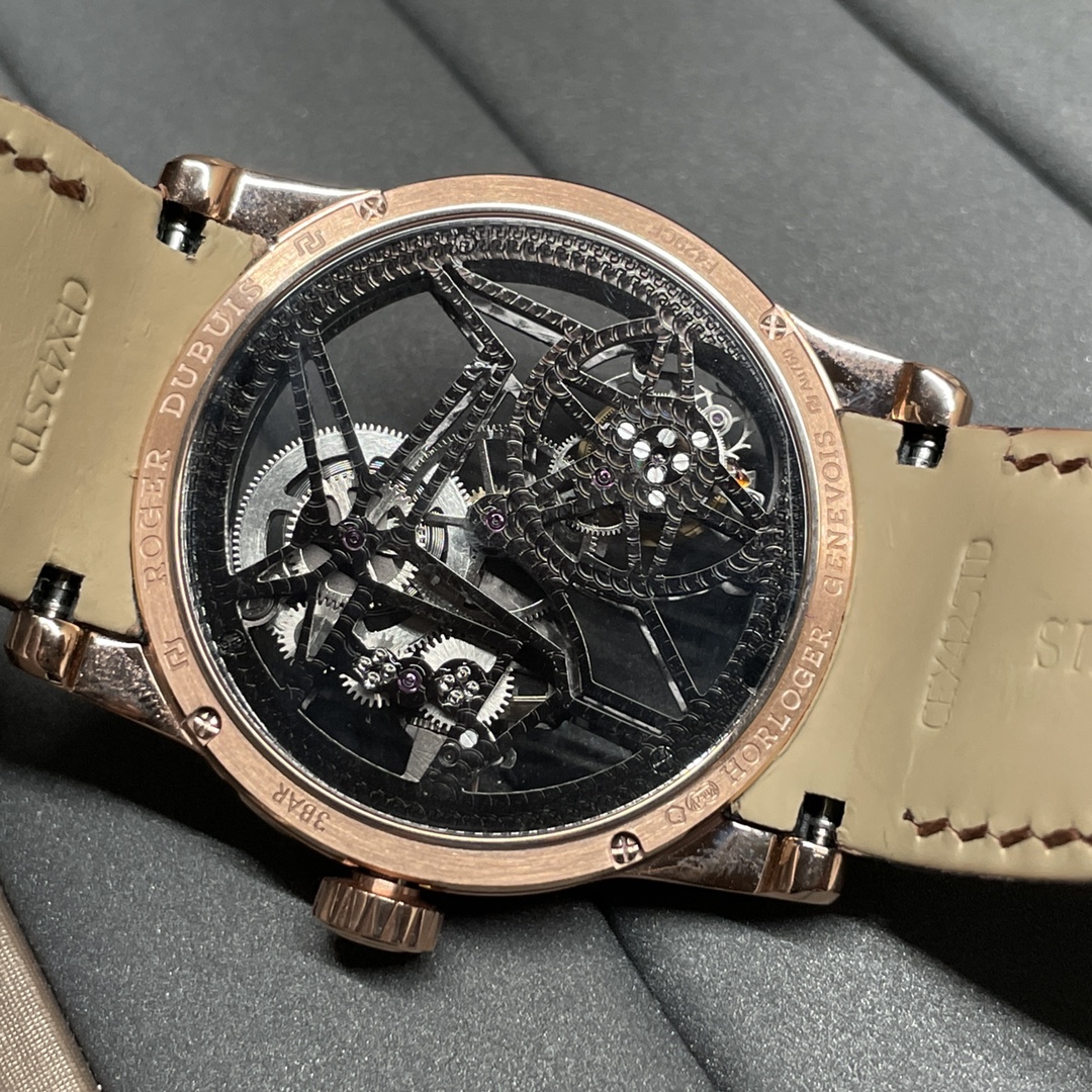 Roger Dubuis Excalibur RDDBEX0393 – 42mm 18K Gold Skeleton Tourbillon - Image 8