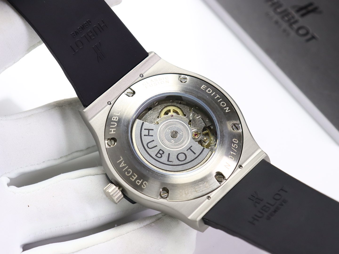 Hublot Classic Fusion Titanium Black Dial Watch - Image 9