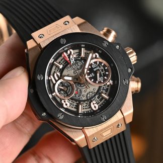 Hublot Big Bang Unico Rose Gold Skeleton Chronograph