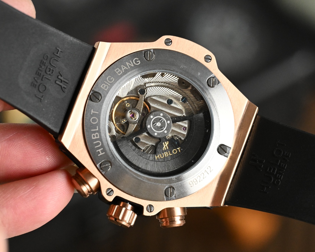 Hublot Big Bang Unico Rose Gold Skeleton Chronograph - Image 8