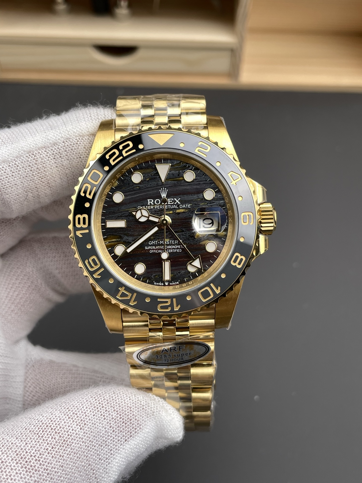 Rolex GMT-Master II 126718GRNR Meteorite Dial