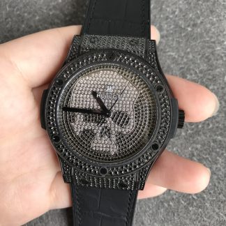 Hublot Classic Fusion Full Pavé Diamond Watch