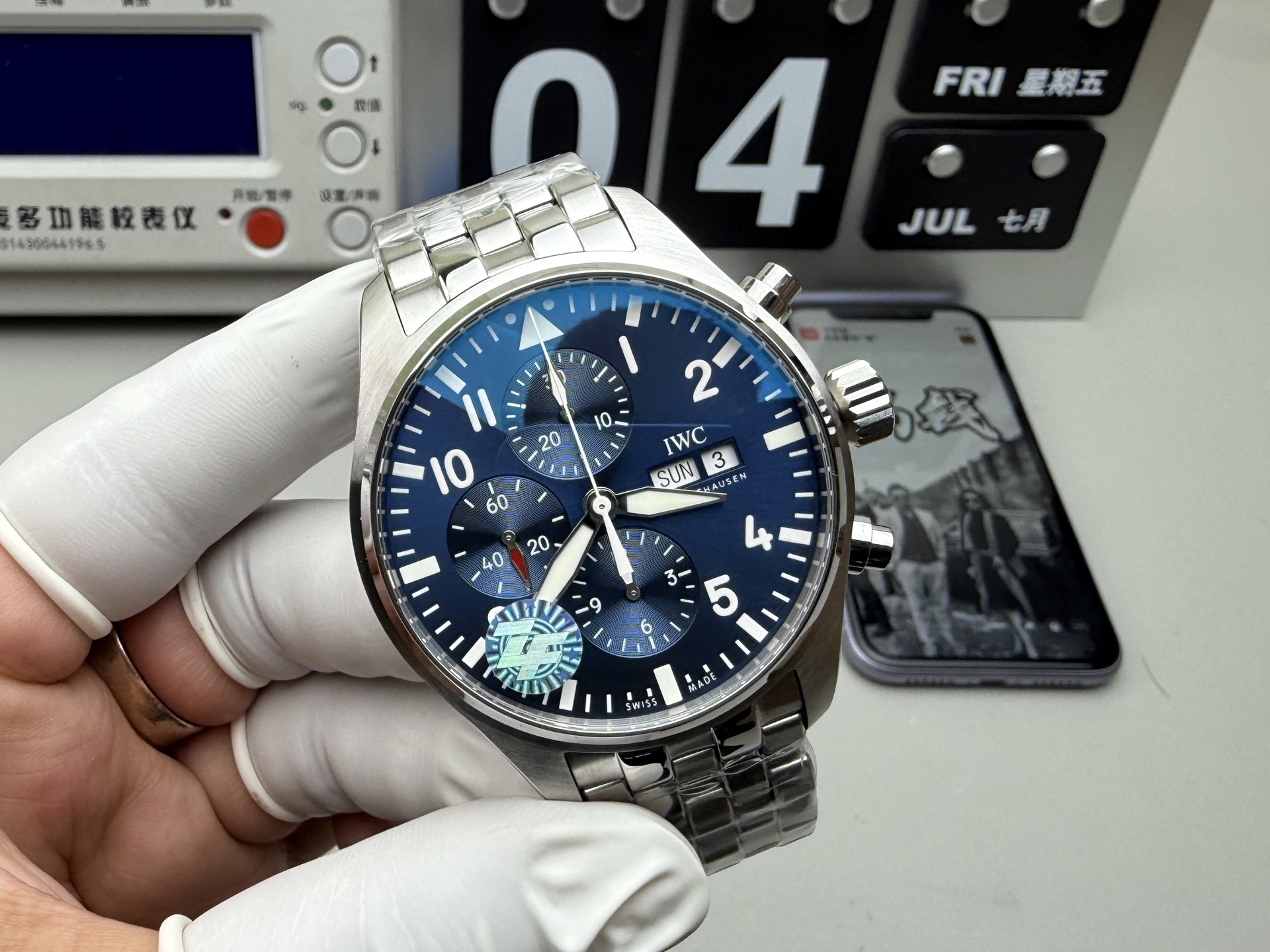 IWC Pilot Chronograph Ref. IW378011 - Image 3