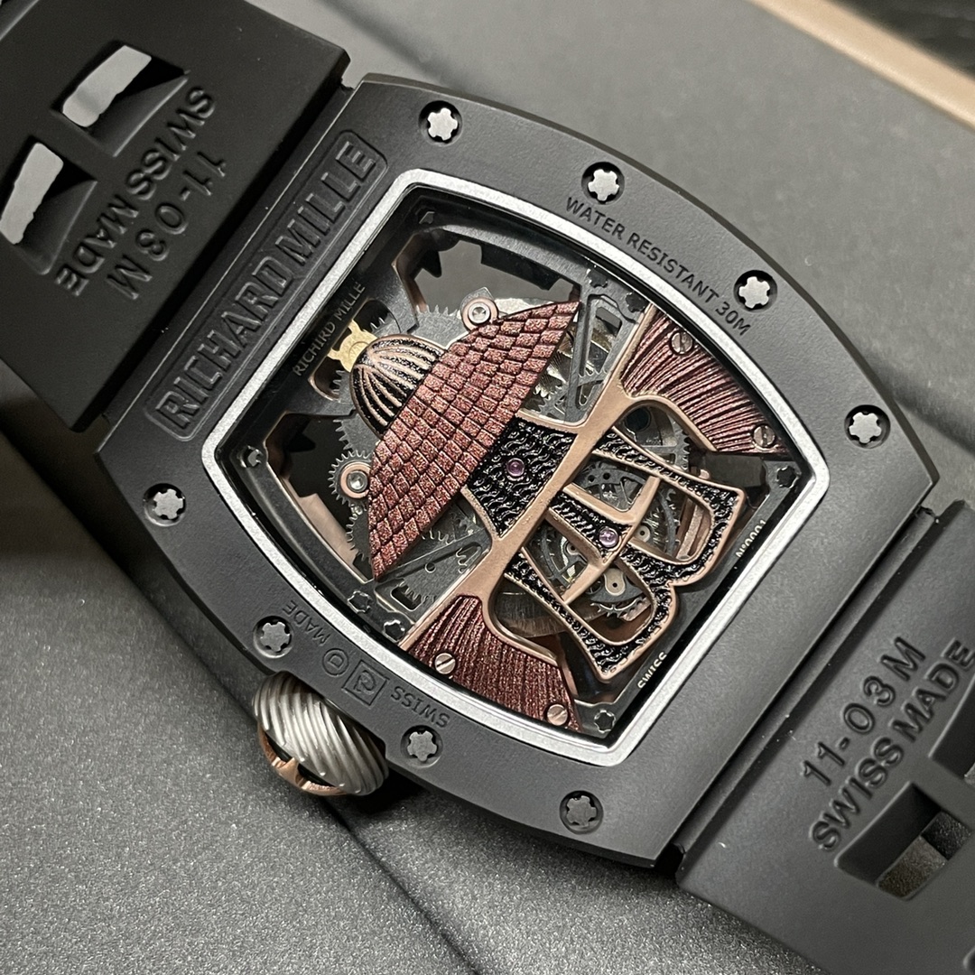 Richard Mille RM047 Tourbillon "Black Warrior" - Image 5