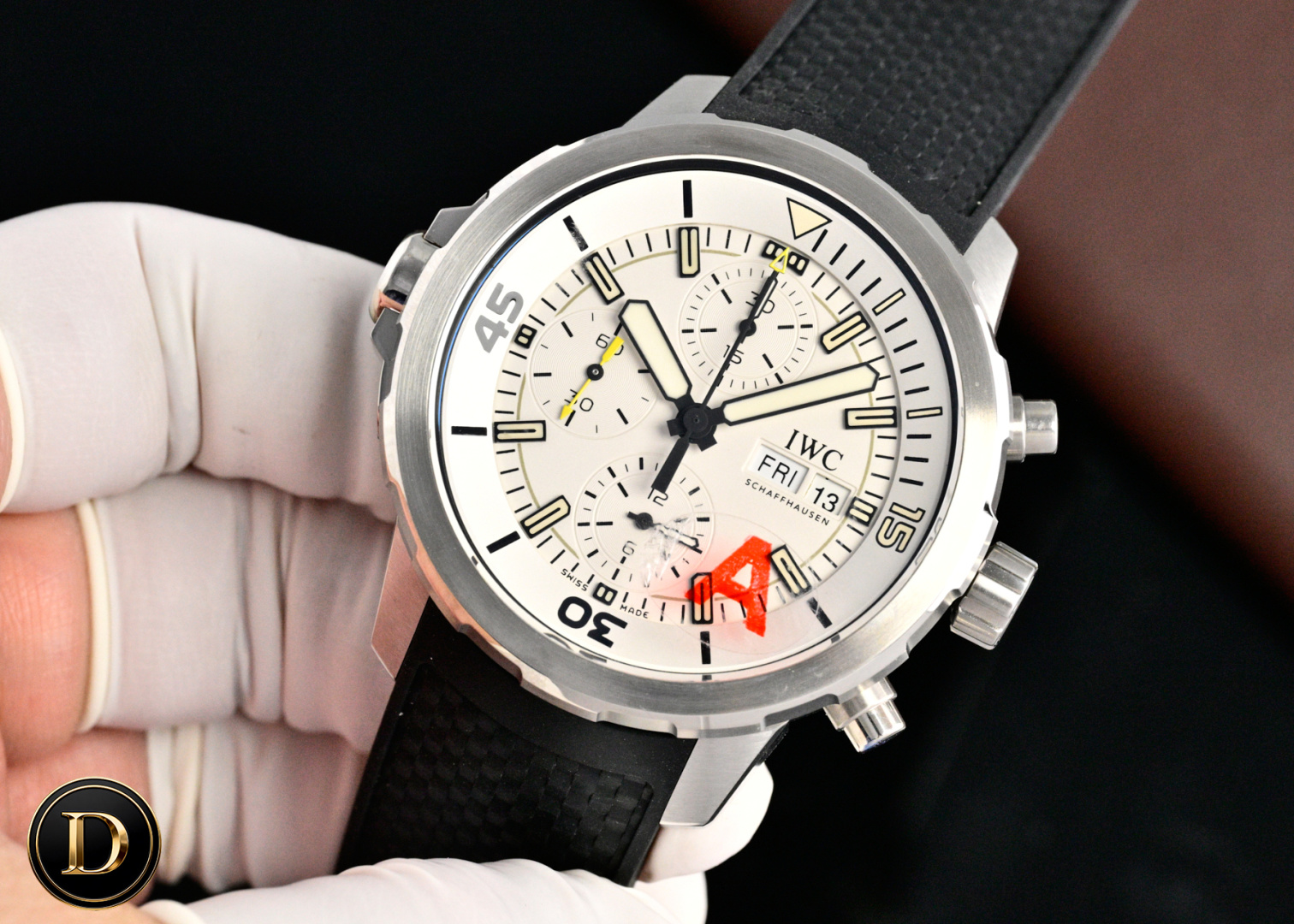 IWC Aquatimer Chronograph IW376801 White Dial Automatic Men’s Watch - Image 4