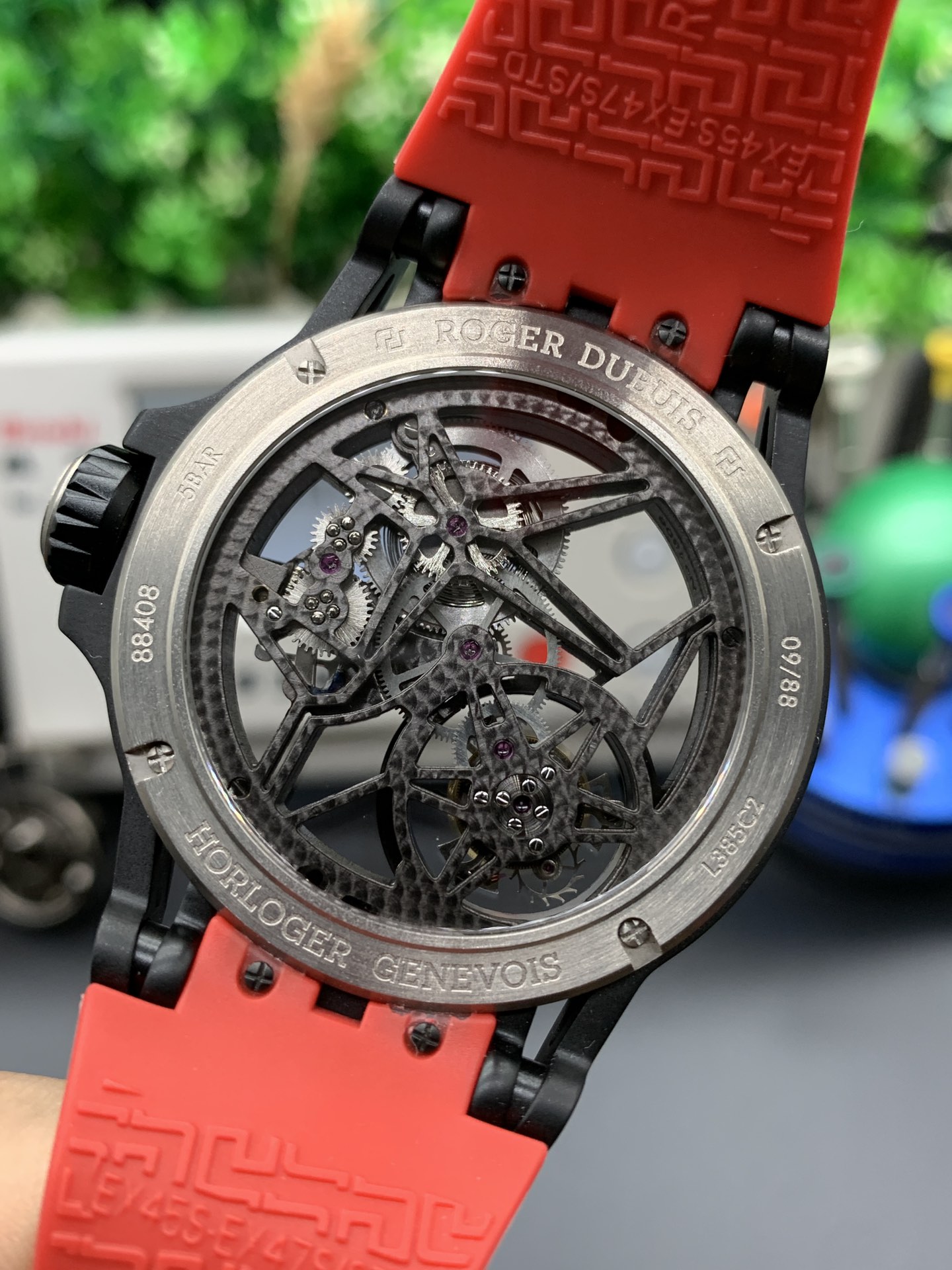 Roger Dubuis Excalibur Spider RDDBEX0549 Skeleton Flying Tourbillon Titanium - Image 6